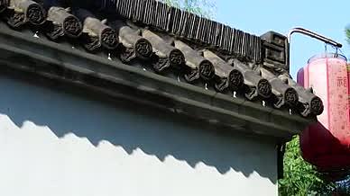 4K苏州园林古亭古建筑古风建筑视频的预览图